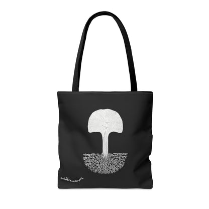 Barren Forest(White) Tote Bag